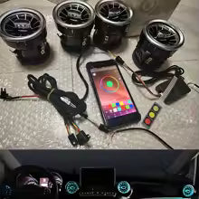 LED Front Dashboard Airconditioning Mercedes Benz AMG