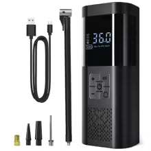 Draadloze Luchtcompressor met Digitale Meter