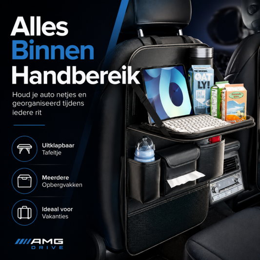 DriveOrganizer™ – Luxe Auto Opbergorganizer voor de Achterbank