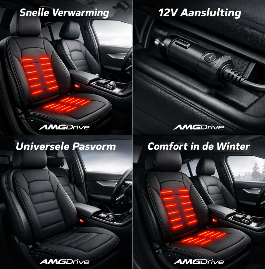 Autostoel Verwarming Cover 12V Zitkussen Mantel Universeel
