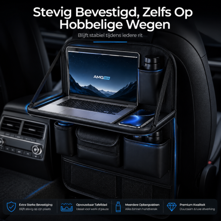DriveOrganizer™ – Luxe Auto Opbergorganizer voor de Achterbank